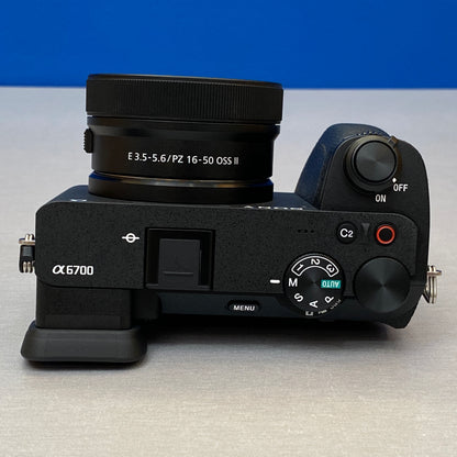 Sony Alpha A6700 (26MP) + E PZ 16-50mm f/3.5-5.6 OSS II
