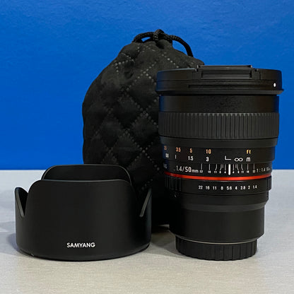 Samyang 50mm f/1.4 AS UMC (NOVA)