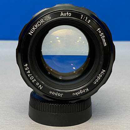 Nikon Nikkor-S Auto 55mm f/1.2 (Non-Ai) | Nippon Kogaku