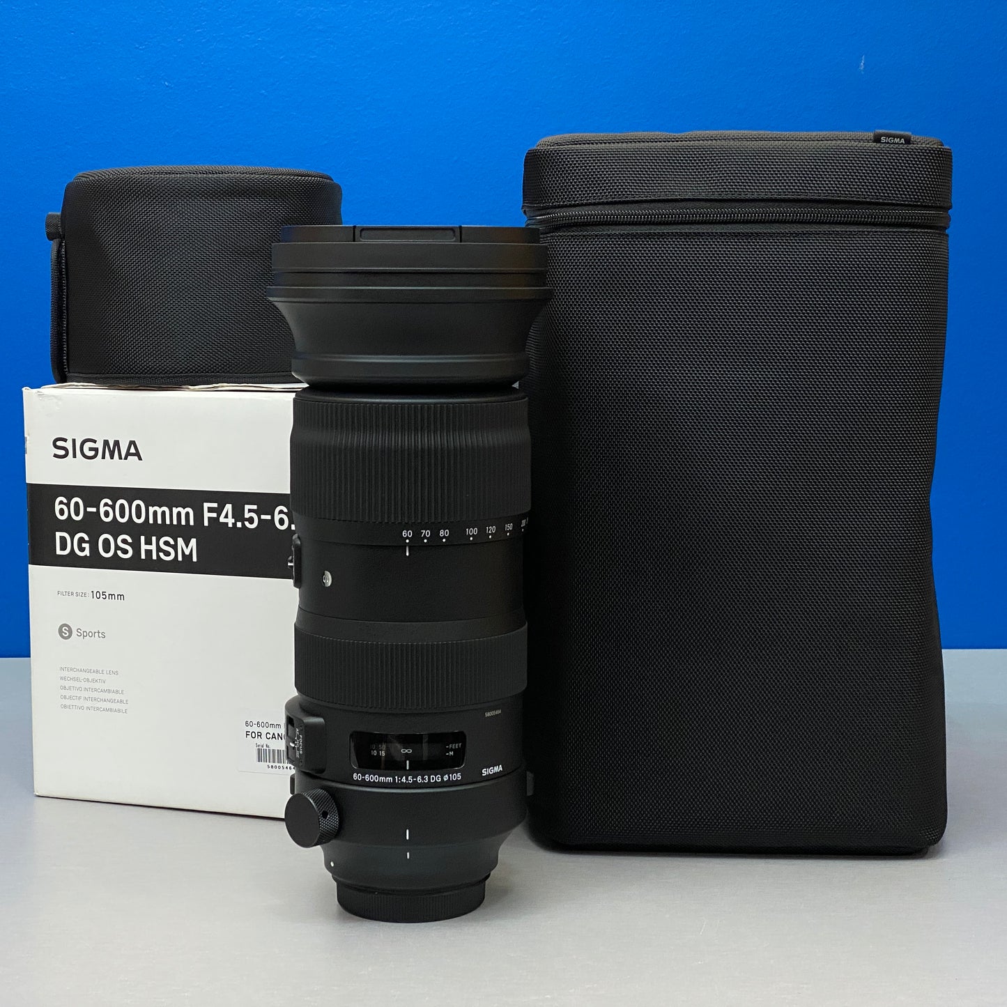 Sigma 60-600mm f/4.5-6.3 DG OS HSM Sports | Canon
