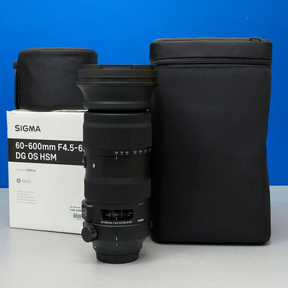 Sigma 60-600mm f/4.5-6.3 DG OS HSM Sports | Canon
