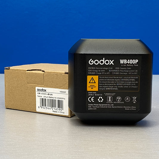 Bateria Godox WB400P | 2600mAh | AD400 Pro | AD400 Pro II | NOVA