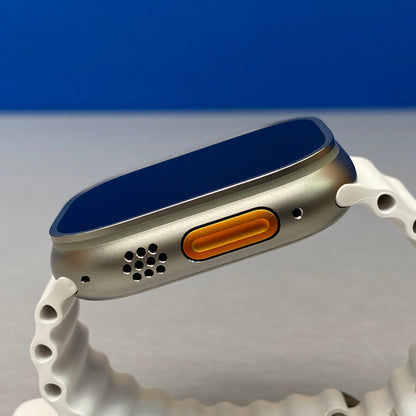Apple Watch Ultra 2 | Titanium Natural | 49mm | White Ocean Band
