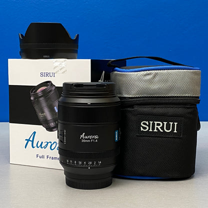 SIRUI Aurora 35mm f/1.4 AF | NOVA