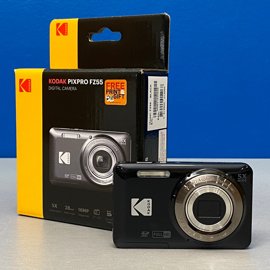 Kodak PixPro FZ55 - 16MP | Black | NOVO – Alvalade Mobile Kodak PixPro FZ55 - 16MP | Black | NOVO – Alvalade Mobile