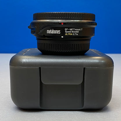 Metabones EF-MFT mount T Speed Booster Ultra 0.71x