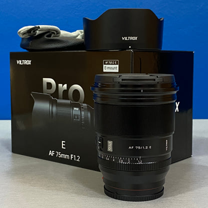 Viltrox PRO AF 75mm f/1.2 STM ED IF | Sony E-Mount | NOVA