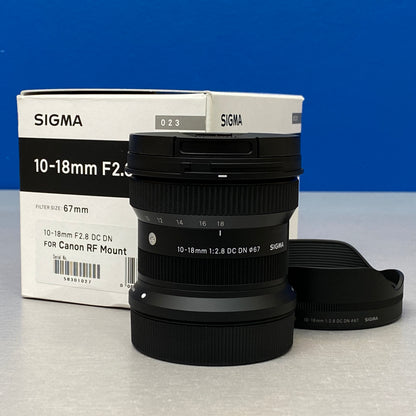 Sigma 10-18mm f/2.8 DC DN Contemporary | Canon RF-S