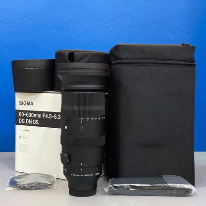 Sigma 60-600mm f/4.5-6.3 DG DN OS Sports (NOVA)