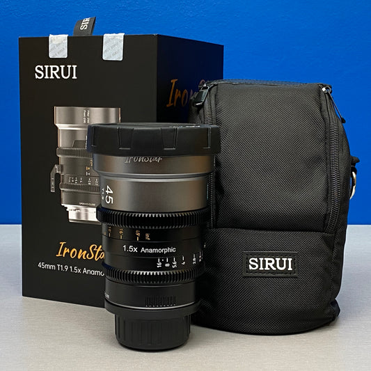 SIRUI IronStar 45mm T1.9 1.5X Anamorphic | PL-Mount | Canon EF | NOVA