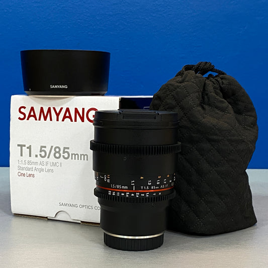 Samyang 85mm T1.5 AS IF UMC II