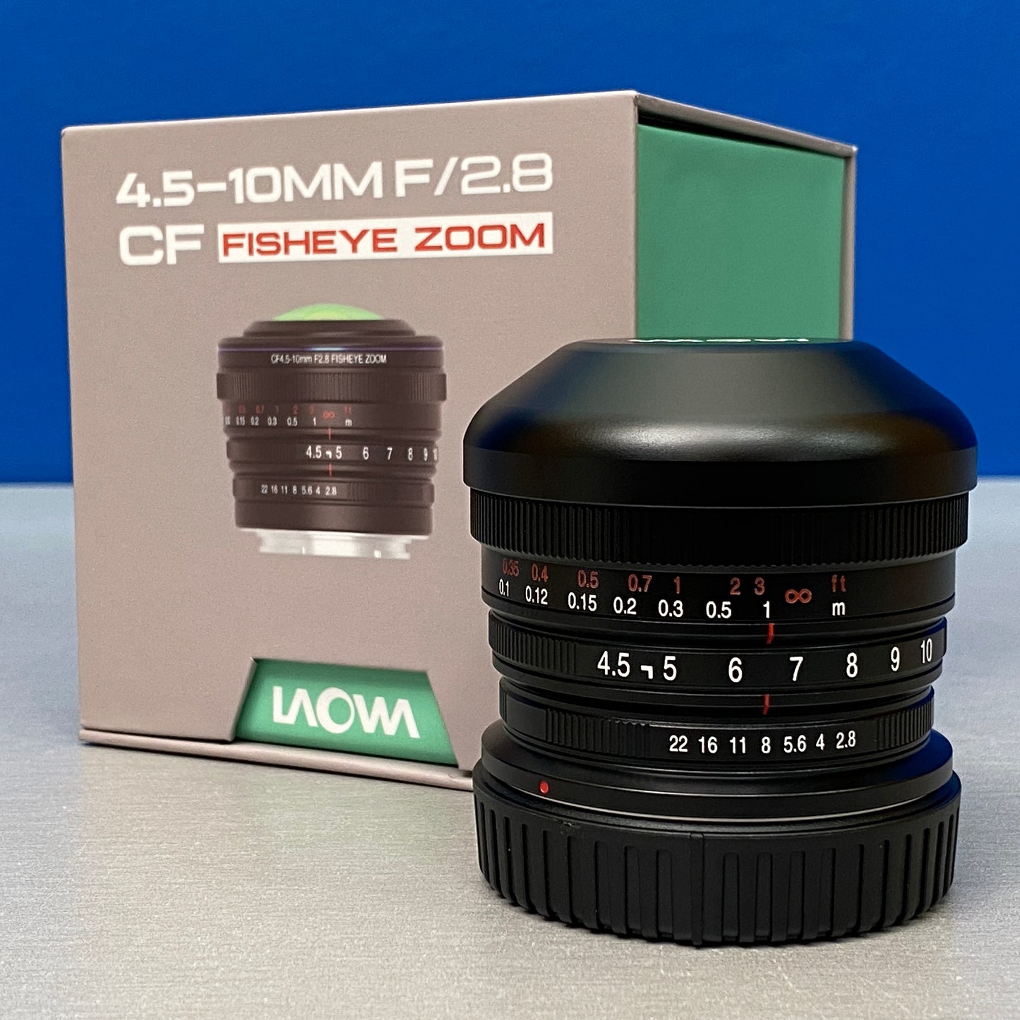 Laowa 4.5-10mm f/2.8 CF Fisheye | Canon RF-S | NOVA