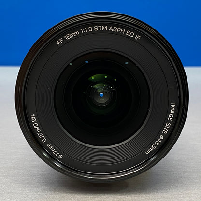 Viltrox AF 16mm f/1.8 STM ASPH | Sony FE
