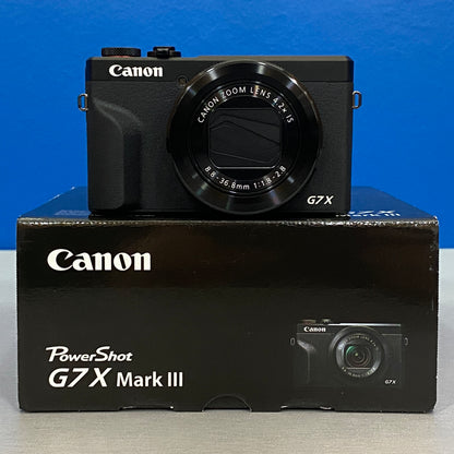 Canon PowerShot G7 X Mark III (20.1MP) - NOVA