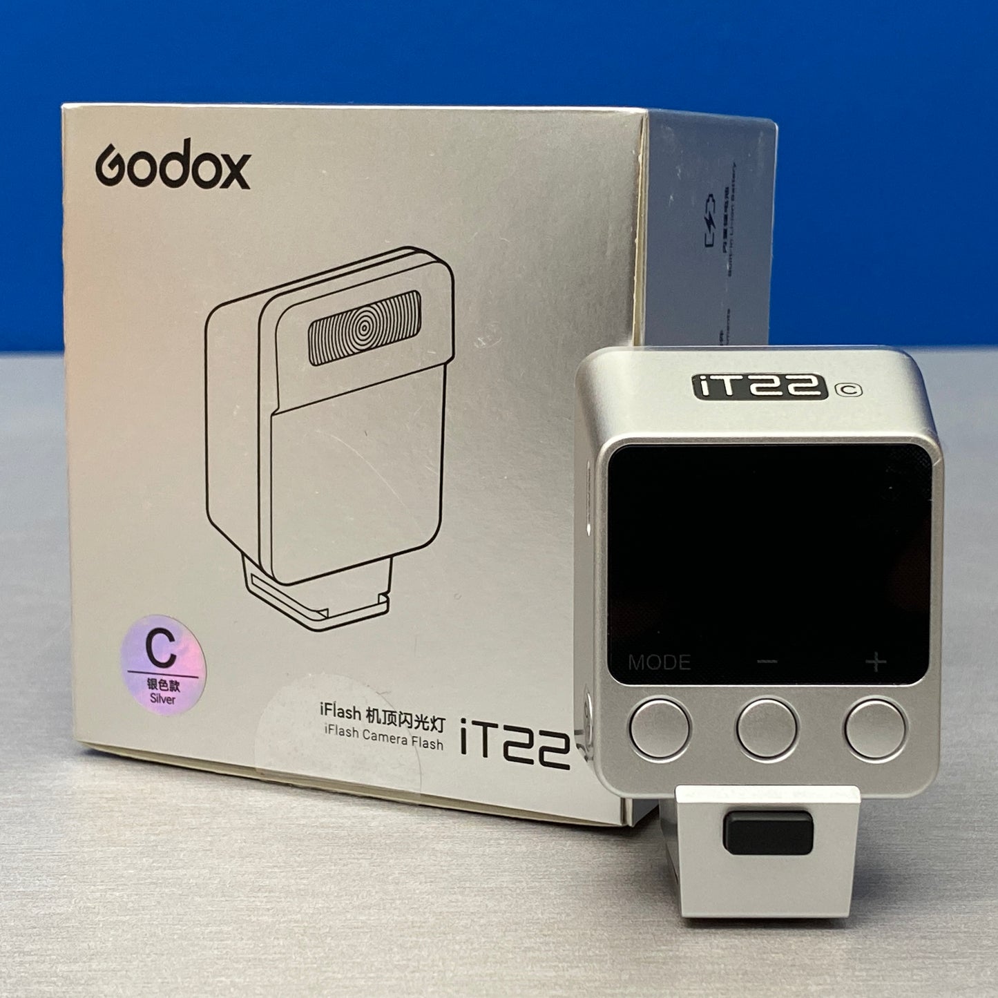 Godox iT22 (Canon) - iFlash TTL | Silver | NOVO