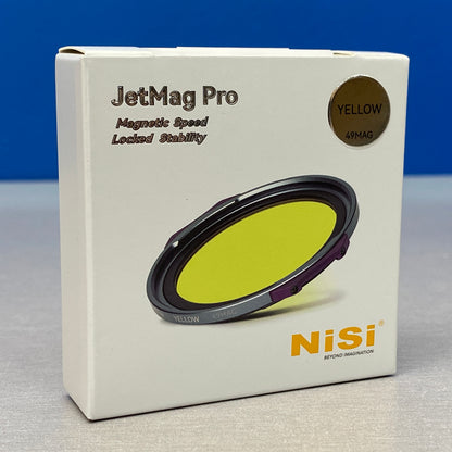 NiSi JetMag Pro | Filtro Monocromático | Amarelo | 49MAG | NOVO
