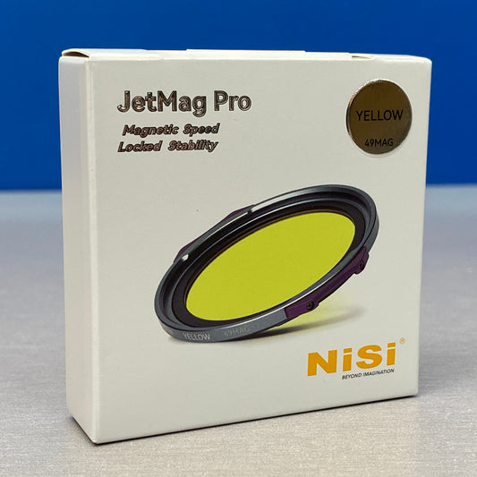 NiSi JetMag Pro | Filtro Monocromático | Amarelo | 49MAG | NOVO