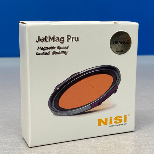 NiSi JetMag Pro | Filtro Monocromático | Laranja | 49MAG | NOVO