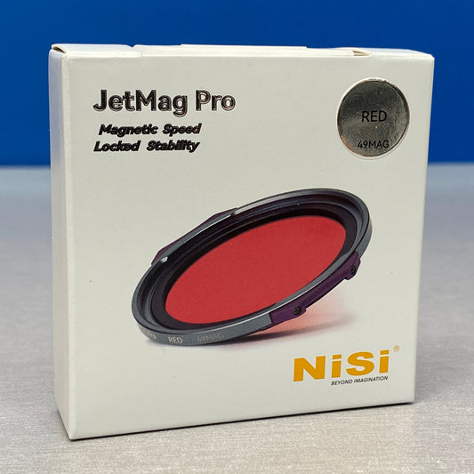 NiSi JetMag Pro | Filtro Monocromático | Vermelho | 49MAG | NOVO