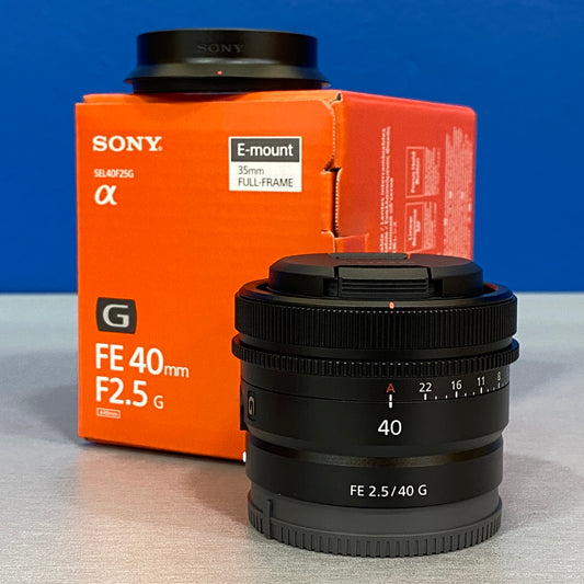 Sony FE 40mm f/2.5 G | NOVA