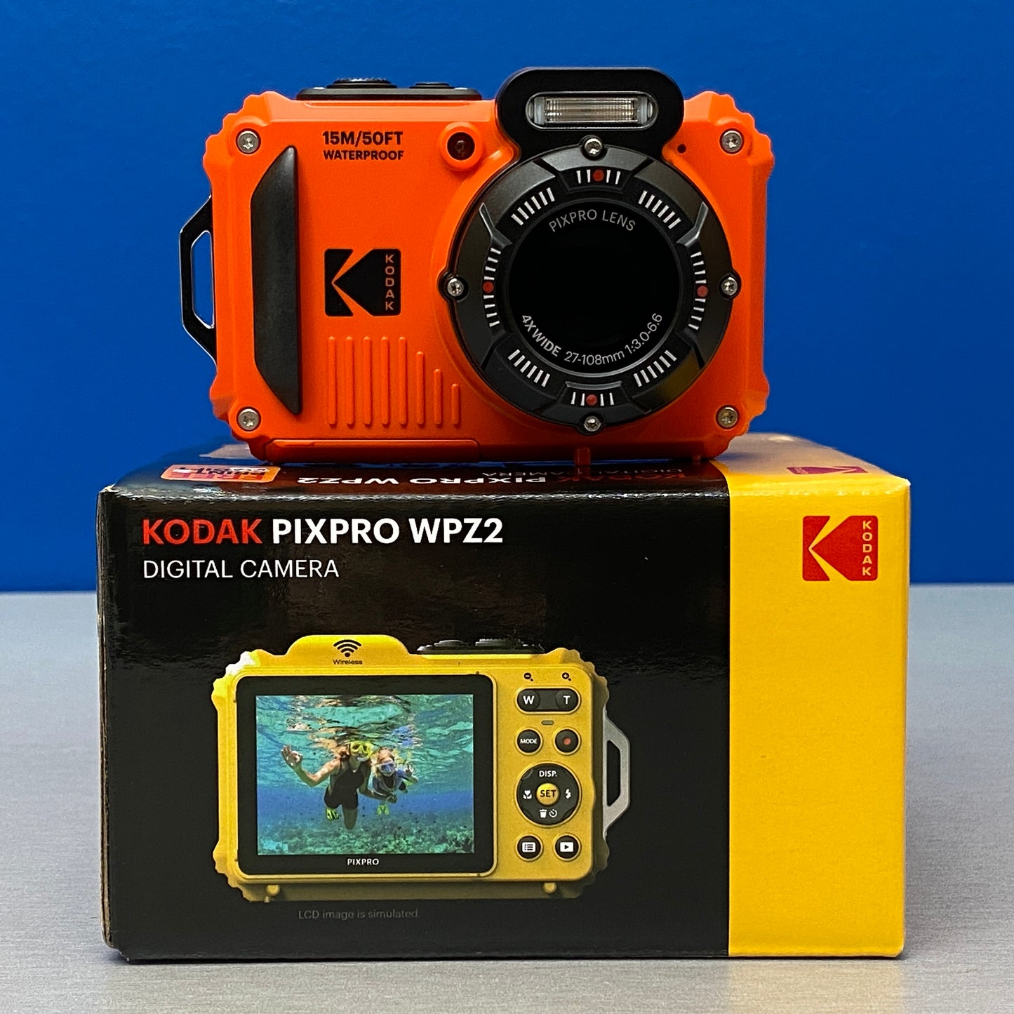 Kodak PixPro WPZ2 | 16.3MP | Orange | NOVA