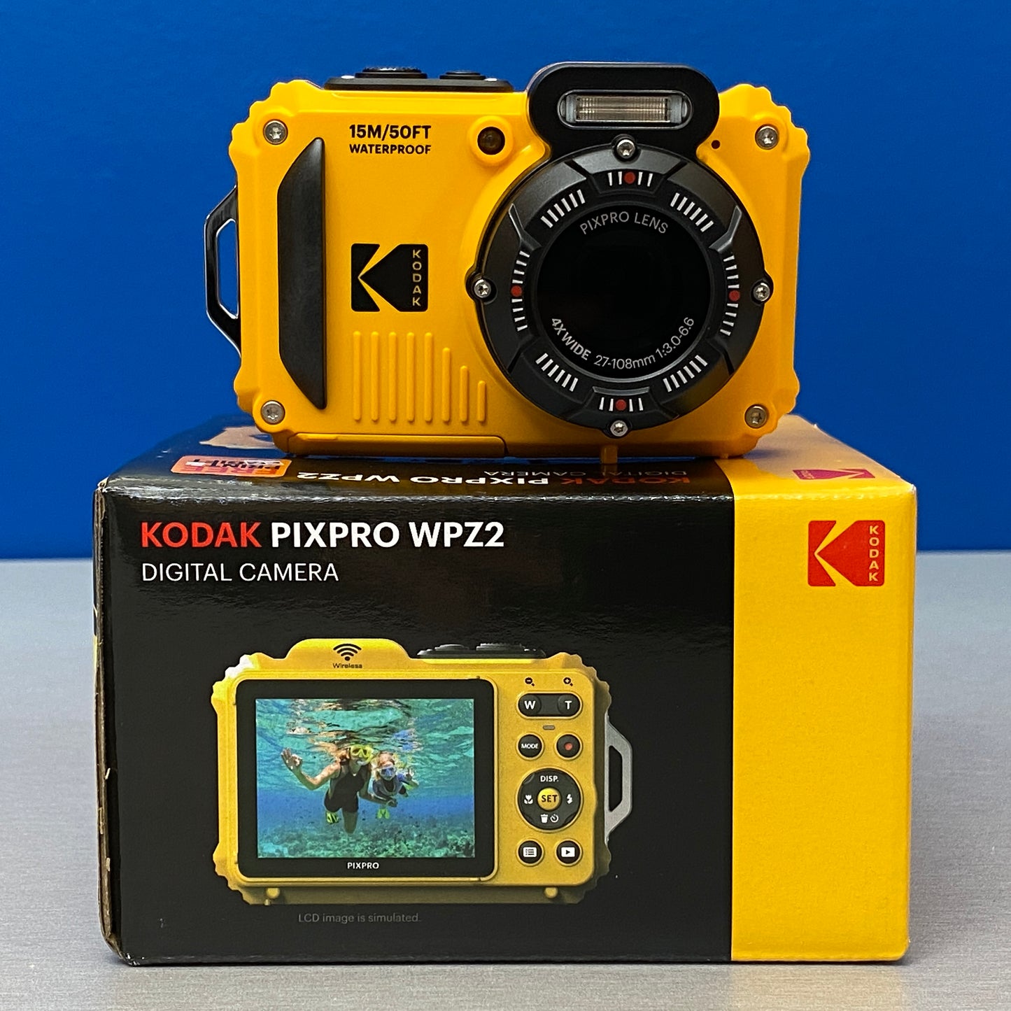 Kodak PixPro WPZ2 | 16.3MP | Yellow | NOVA