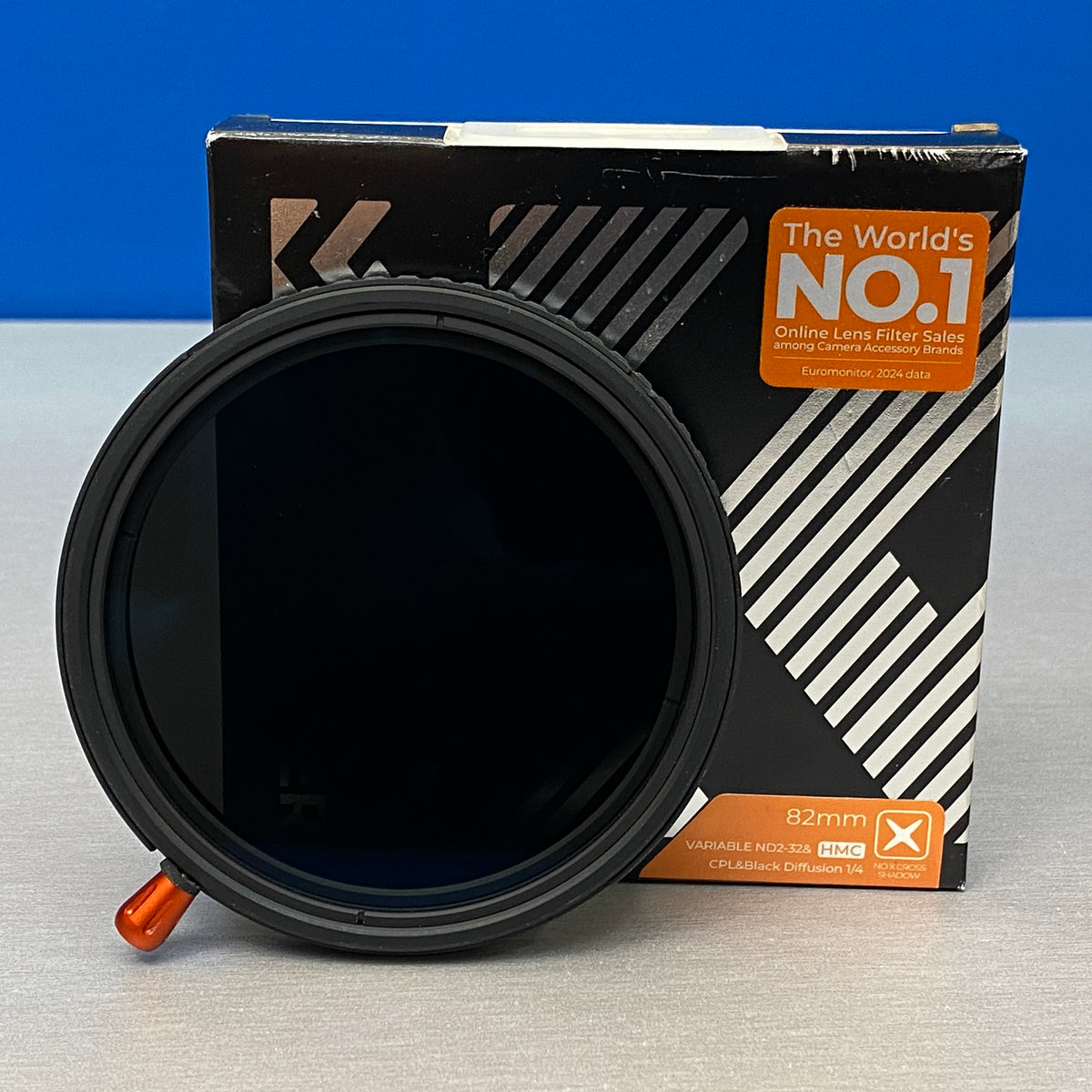 K&F Concept ND2-32 + CPL + Black Diffusion 1/4 HMC | 82mm