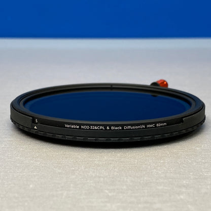 K&F Concept ND2-32 + CPL + Black Diffusion 1/4 HMC | 82mm