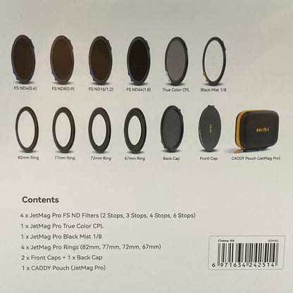 NiSi JetMag Pro Cinema Kit | 82MAG | NOVO
