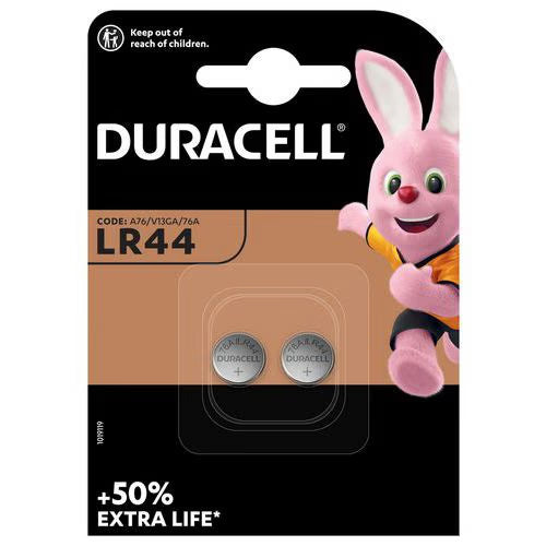 Bateria Duracell LR44 Pack 2