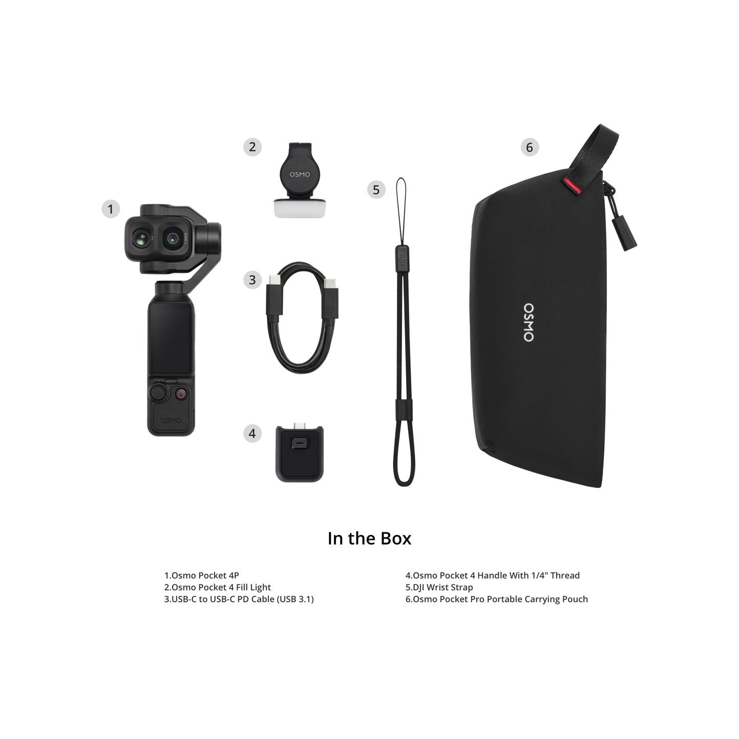 DJI Osmo Pocket 4P | Standard Combo | NOVO