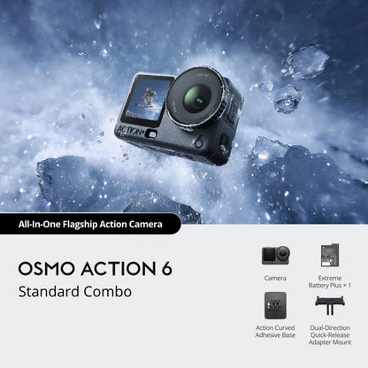 DJI Osmo Action 6 | Standard Combo | NOVO