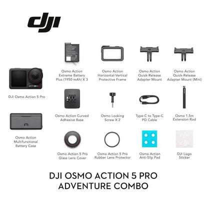 DJI Osmo Action 5 Pro | Adventure Combo | NOVA