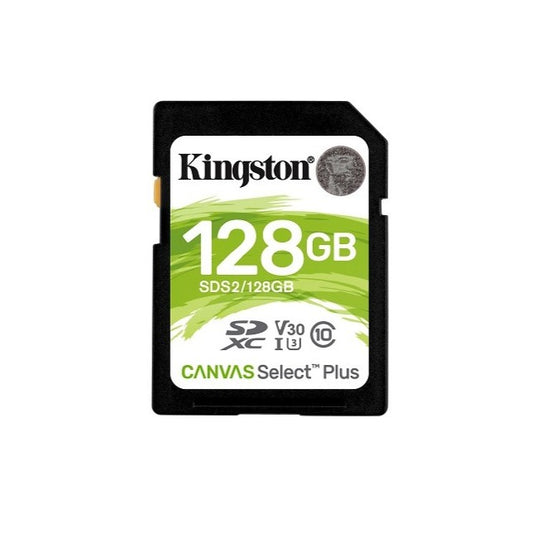 Kingston SDXC 128GB UHS-I V30 Canvas Select Plus | 100MB/s
