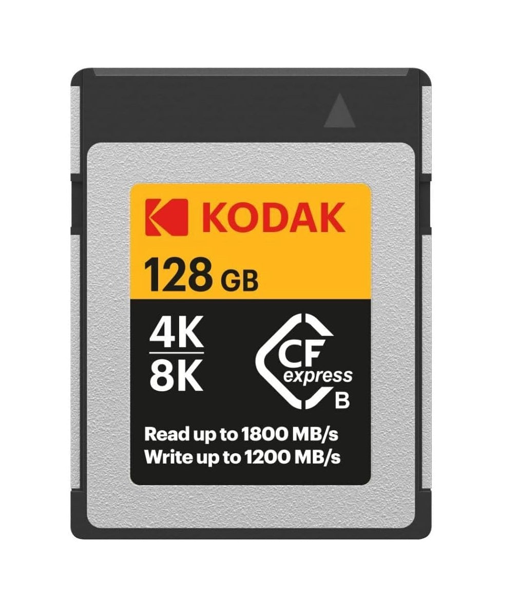 Kodak Cartão de Memória CFexpress Type B - 128GB (1800/1200MB/s) - NOVO