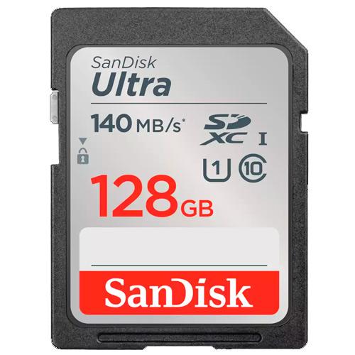 SanDisk Ultra SDXC UHS-I - 128GB - 140MB/s