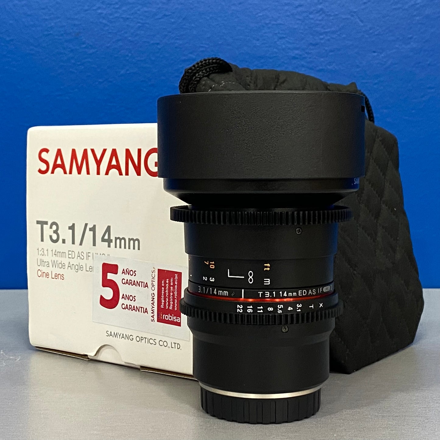 Samyang 14mm T3.1 ED AS IF UMC II (NOVA)