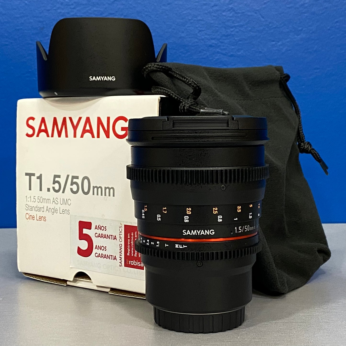 Samyang 50mm T1.5 AS UMC (NOVA)