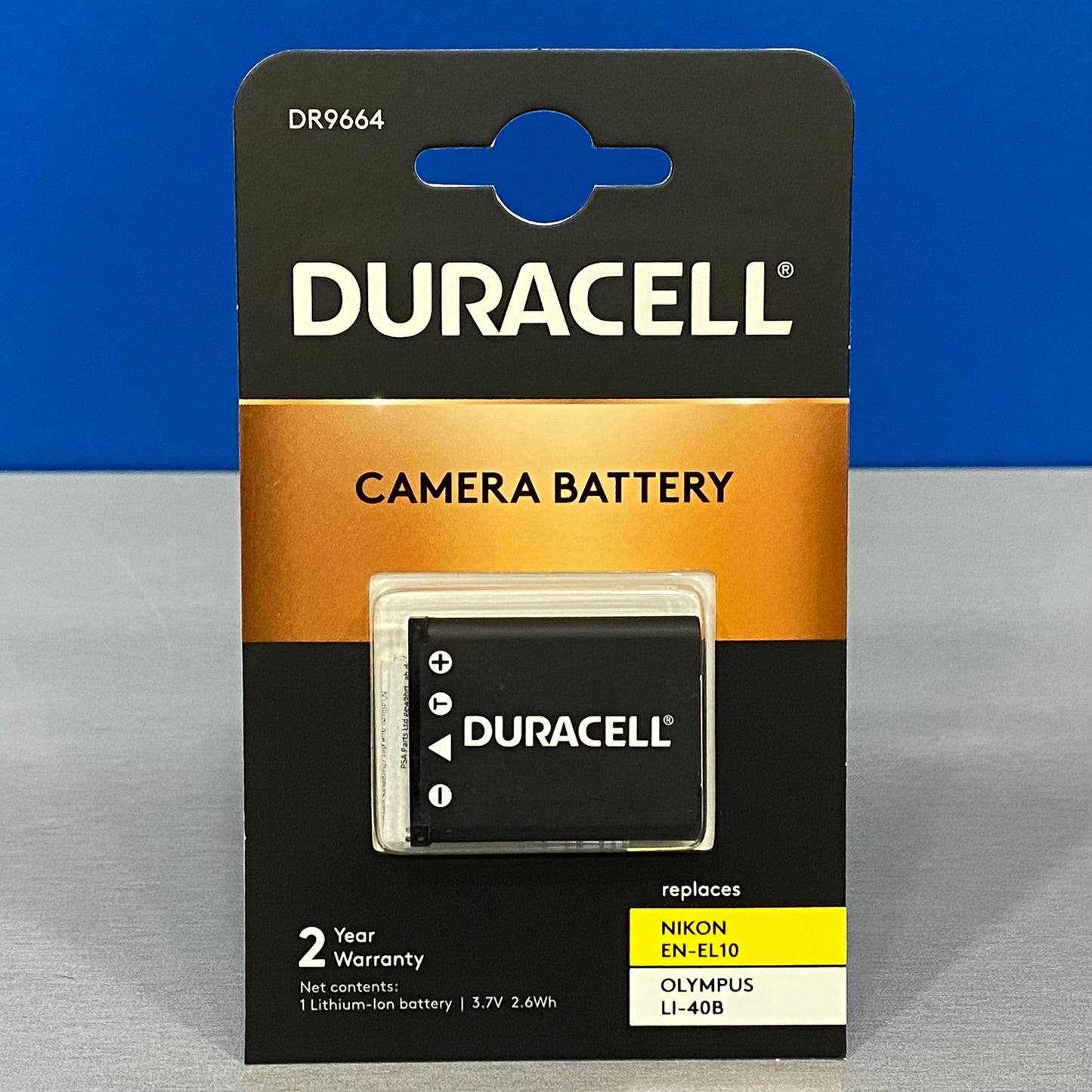 Bateria Duracell - Nikon EN-EL10/ Olympus Li-40B/Li-42B/Fujifilm NP-45 (NOVA)