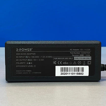 Carregador 2-Power 65W (Microsoft Surface)