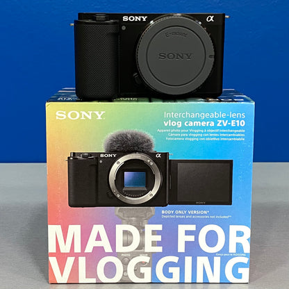 Sony ZV-E10 (Corpo) - 24.2MP | NOVA