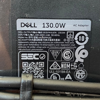 Carregador Dell HA130PM130 (NOVO) - 130W - 6.67A