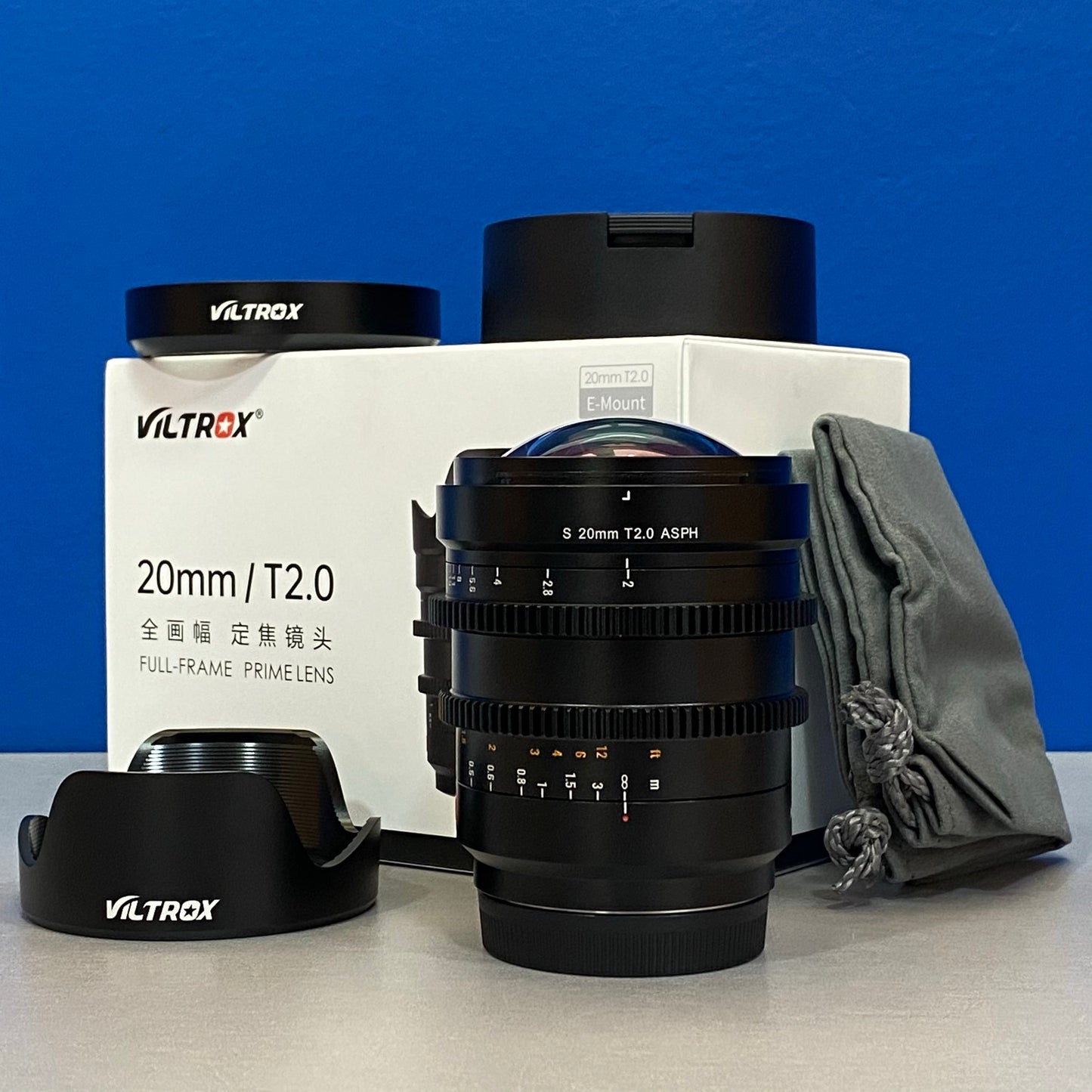 Viltrox S 20mm T2.0 ASPH ED RF (NOVA)