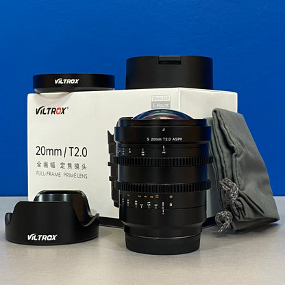 Viltrox S 20mm T2.0 ASPH ED RF (NOVA)