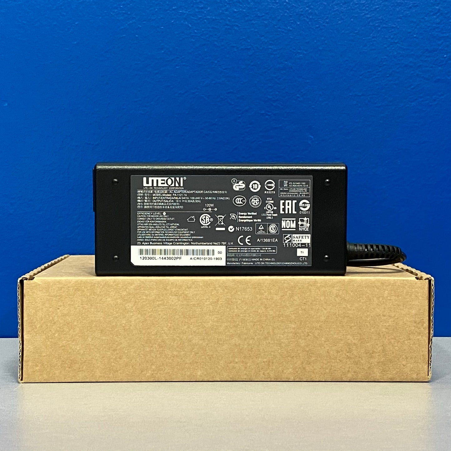 Carregador Liteon (ASUS/Toshiba) - 120W