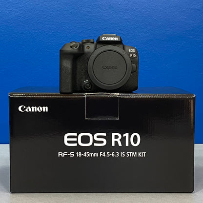 Canon EOS R10 (Corpo) - 24.2MP | NOVA