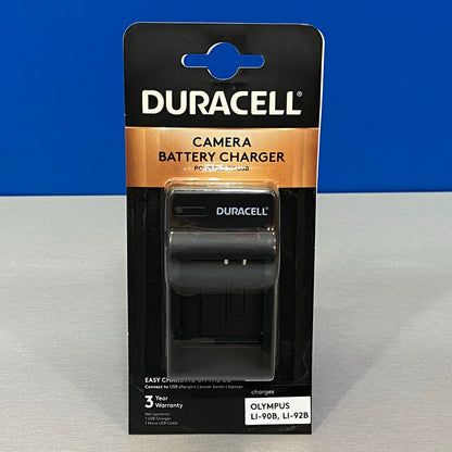 Carregador Duracell (Olympus Li-90B/ Li-92B) - NOVO