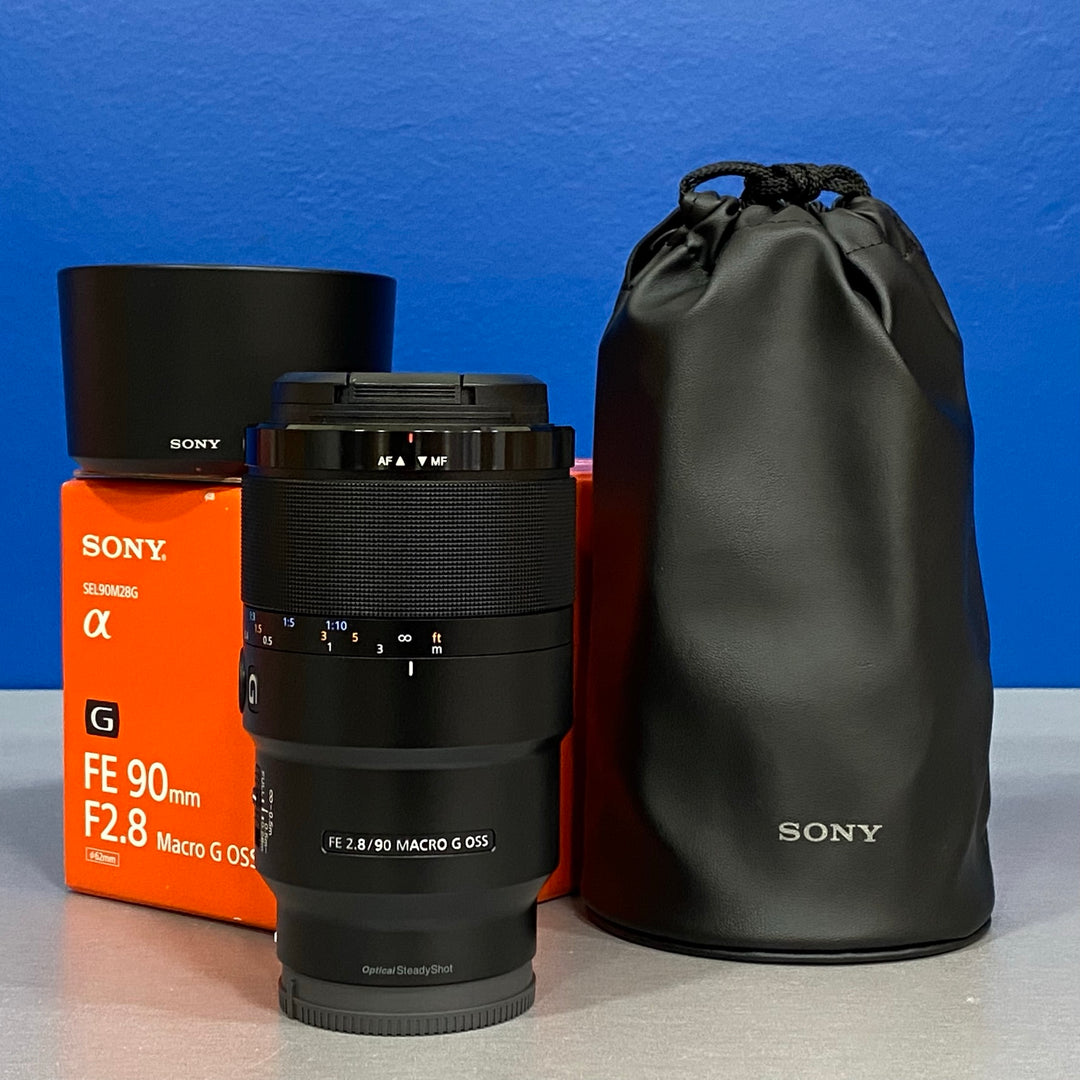 いくSony FE 90mm F2.8 Macro G OSS Lente SEL90M28G Macro G OSS F2.8 FE de 90 mm | SEL90M28G | Sony Brazil