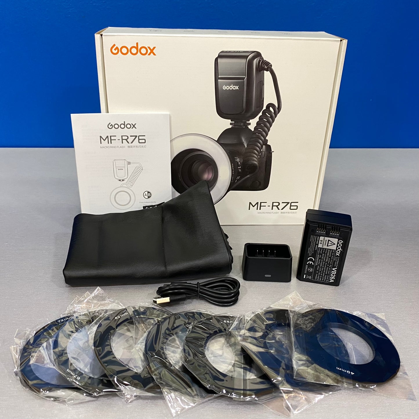 Godox MF-R76 Macro Ring Flash (NOVO)