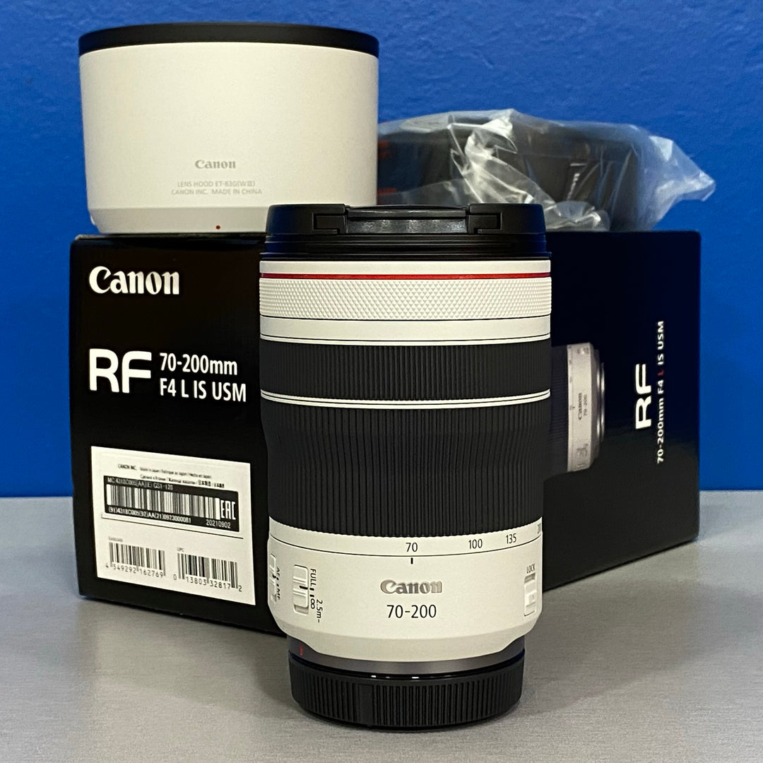 最終【ほぼ新品】CANON EF70-200mm F4L IS II USM Lente CANON EF 70-200mm f/4L IS II USM - Loja dos Marios